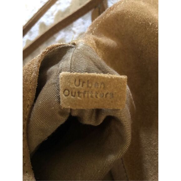 Urban Outfitters Brown Suede Crossbody Bag – Flap Style, Boho - Picture 7 of 12